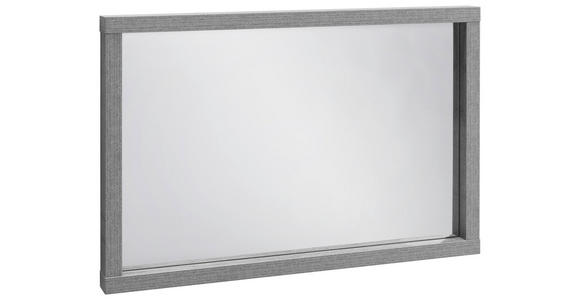 WANDSPIEGEL 90/60/7 cm in rechteckig - Grau, MODERN, Glas/Holzwerkstoff (90/60/7cm) - Carryhome