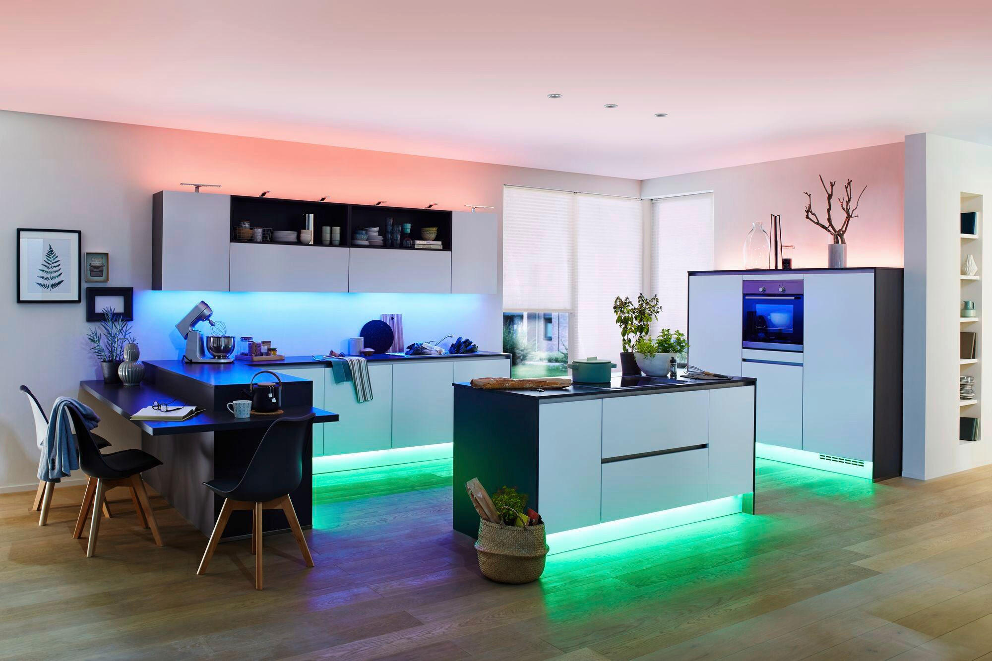 LED-STRIP 70634 100 cm   - Silberfarben, Basics, Kunststoff (100cm) - Paulmann