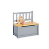 KINDERSITZBANK - Hellgrau/Naturfarben, Basics, Holz (57/31/55cm) - Pinolino
