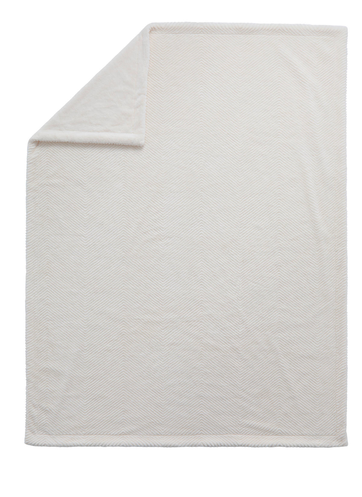 DEKORATIVNA ODEJA 150/200 cm bela  - bela, tekstil (150/200cm) - Novel