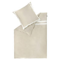 WENDEBETTWÄSCHE Marcel.Remus.Design - Son Vida beige Satin 200/200 cm  - Beige/Weiß, Design, Textil (200/200cm) - Marcel Remus
