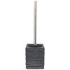 WC-BÜRSTENGARNITUR in Metall  Kunststoff   - Chromfarben/Grau, Basics, Kunststoff/Metall (9,5/38,5/9,5cm) - Sadena