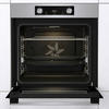 BACKOFENSET Black Pepper SCX  - Edelstahlfarben, Basics, Glas/Metall (59,5/59,5/56,4cm) - Gorenje