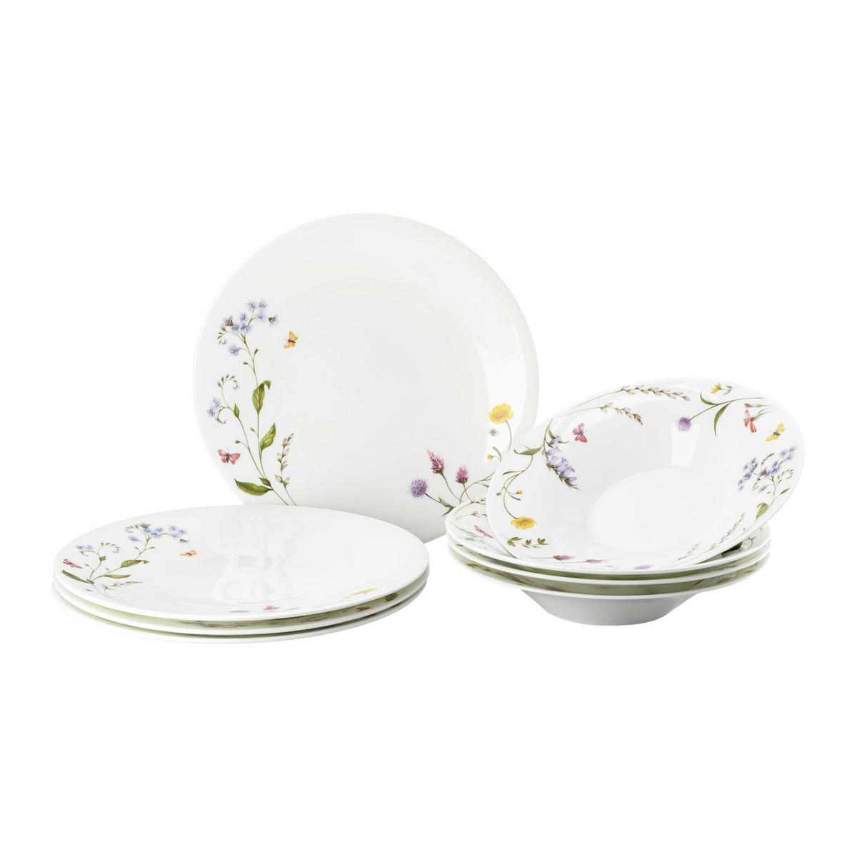 SERVIS ZA JELO   8-dijelni    Nora Spring Vibes  - višebojno, Basics, keramika (30/30/30cm) - Rosenthal