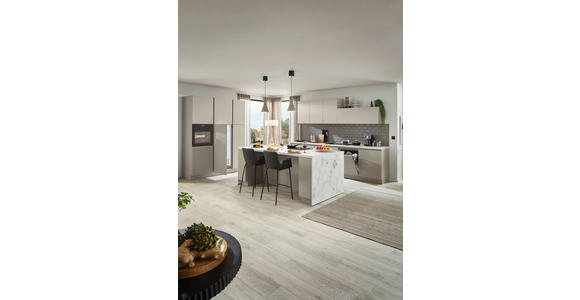 EINBAUKÜCHE   - Cappuccino, Design, Holzwerkstoff - Dieter Knoll