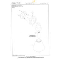 WANDLEUCHTE Alora  29,5/15,2/19,1 cm  - Bronzefarben, KONVENTIONELL, Glas/Metall (29,5/15,2/19,1cm) - Elstead Lighting