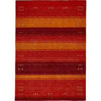 WOLLTEPPICH 130/190 cm Edition Alkatif Nomad Rot  - Rot, KONVENTIONELL, Textil (130/190cm) - Cazaris