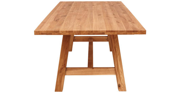 ESSTISCH Wildeiche massiv rechteckig Wildeiche  - Wildeiche, ROMANTIK / LANDHAUS, Holz (220/100/75cm) - Linea Natura