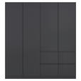 KLEIDERSCHRANK  in Grau  - Grau, Trend, Holzwerkstoff/Kunststoff (181/197/54cm) - Xora