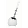 WC-BÜRSTENGARNITUR - Weiß, Basics, Keramik/Kunststoff (15/34,5/14,5cm) - Wenko