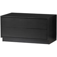 LOWBOARD 75/40/40 cm  - Schwarz, Design, Holz (75/40/40cm) - Livetastic
