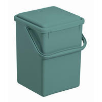 VEDIERKO NA KOMPOST  9 l - zelená, Basics, plast (23/22,5/28cm) - Rotho