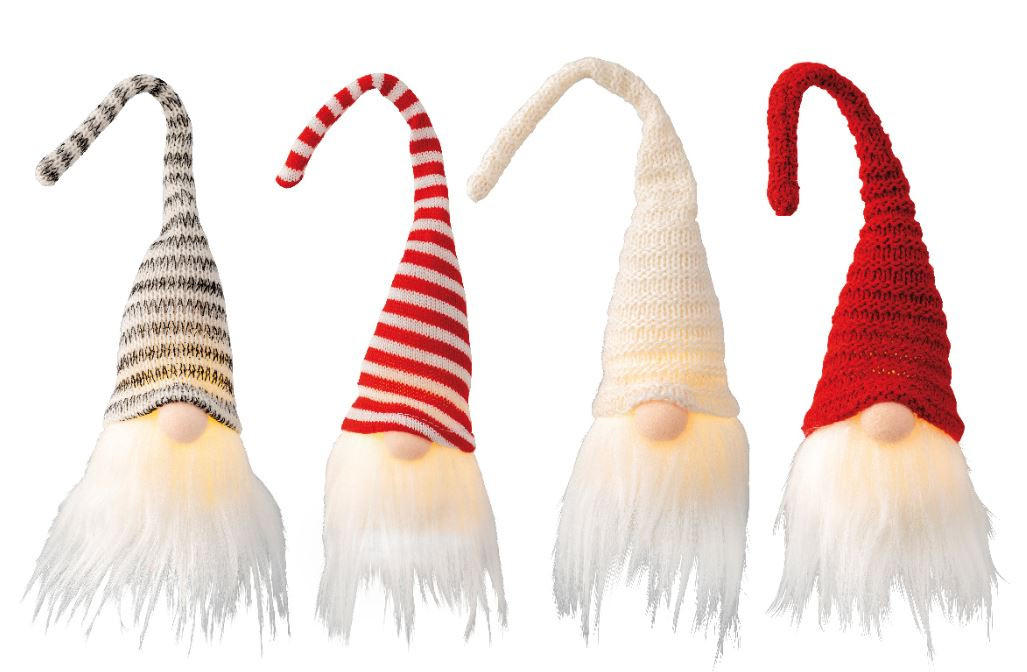 LED-DEKOLEUCHTE  - Rot/Grau, LIFESTYLE, Kunststoff (6,00/7,00/23,00cm)