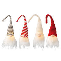 LED-DEKOLEUCHTE  - Rot/Grau, LIFESTYLE, Kunststoff (6,00/7,00/23,00cm)