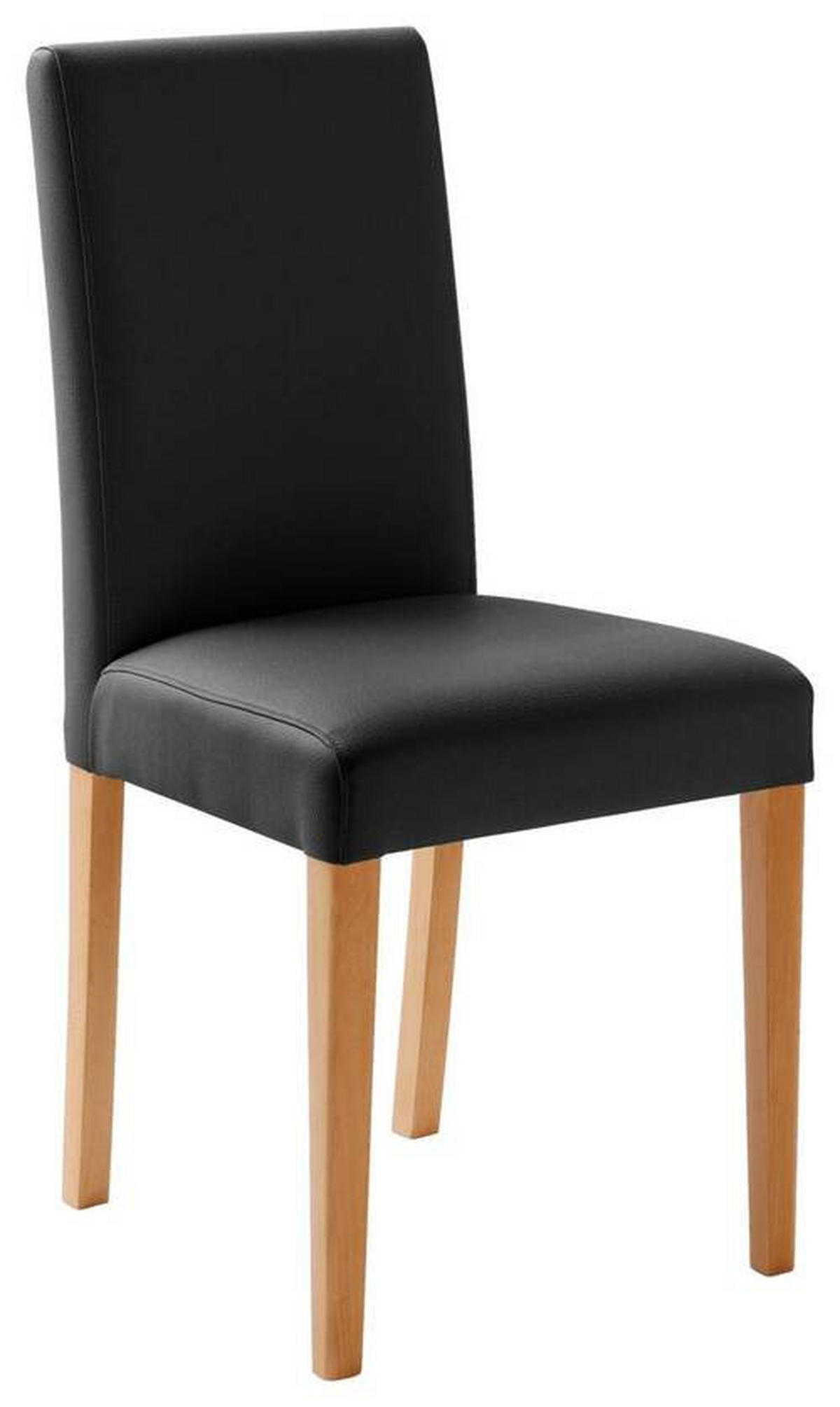 ŽIDLE, černá, barvy buku - černá/barvy buku, Konvenční, dřevo/textil (44/92/57cm) - Carryhome