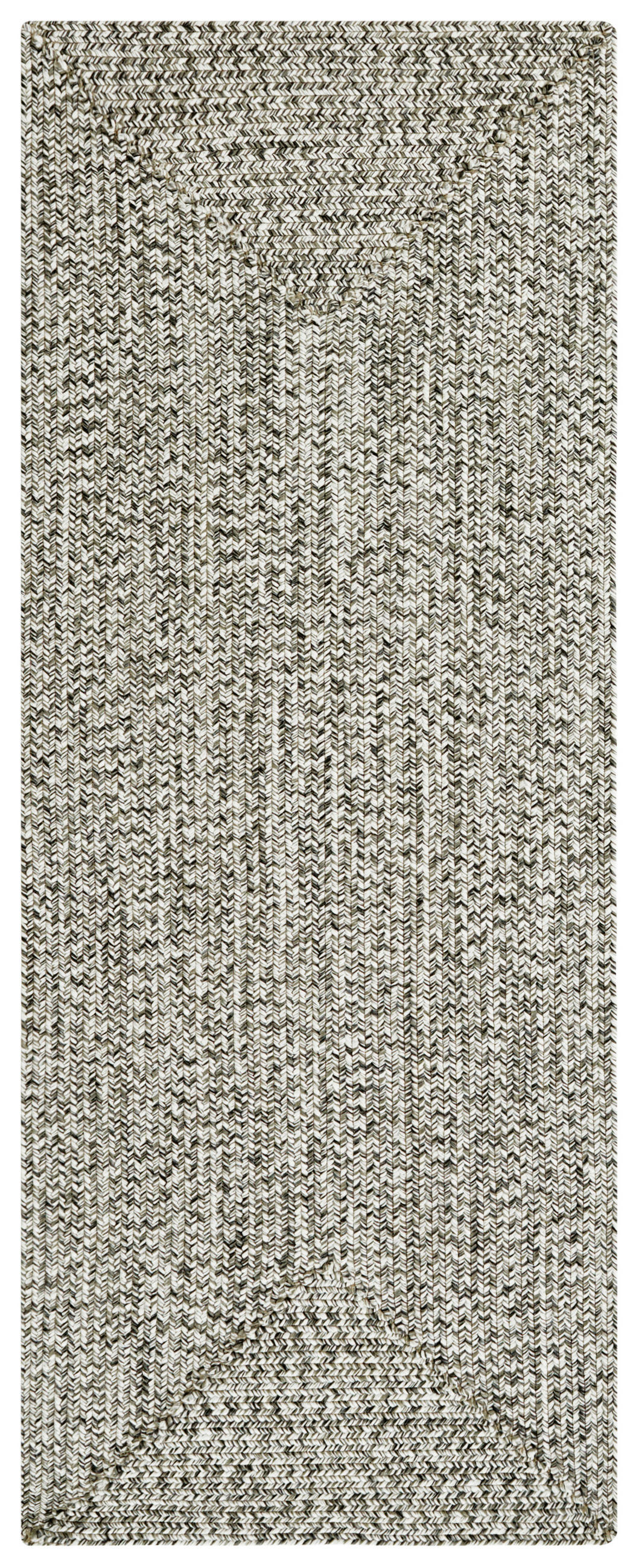 LÄUFER 80/200 cm Braided  - Greige/Multicolor, Design, Kunststoff (80/200cm)