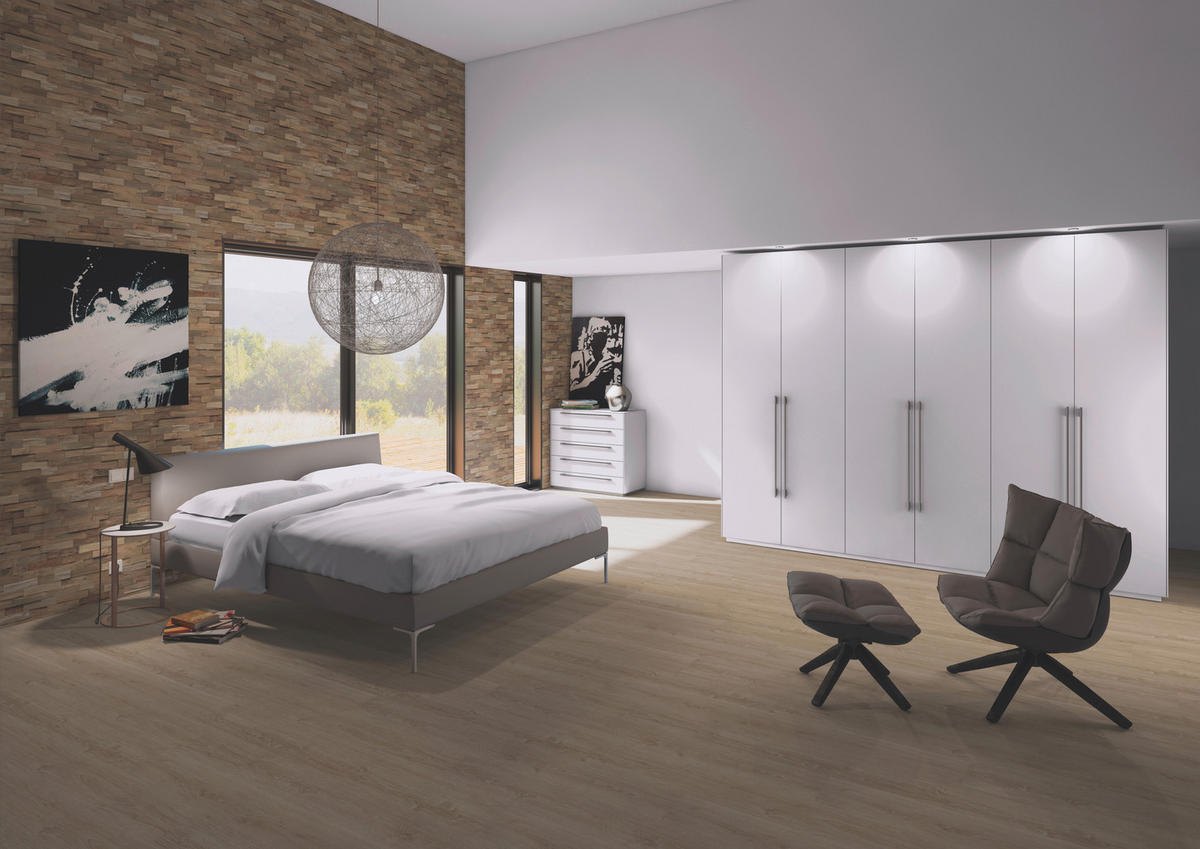 WANDVERKLEIDUNG - Hellbraun, Basics, Holz (50/20/2cm)