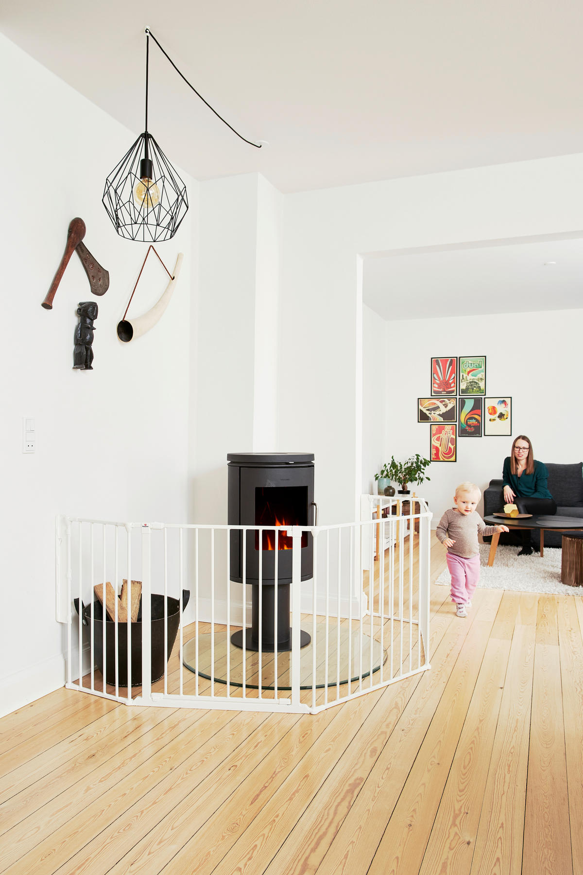 SCHUTZGITTERVERLÄNGERUNG 33/71 cm  - Weiß, Basics, Metall (33/71cm) - Baby Dan