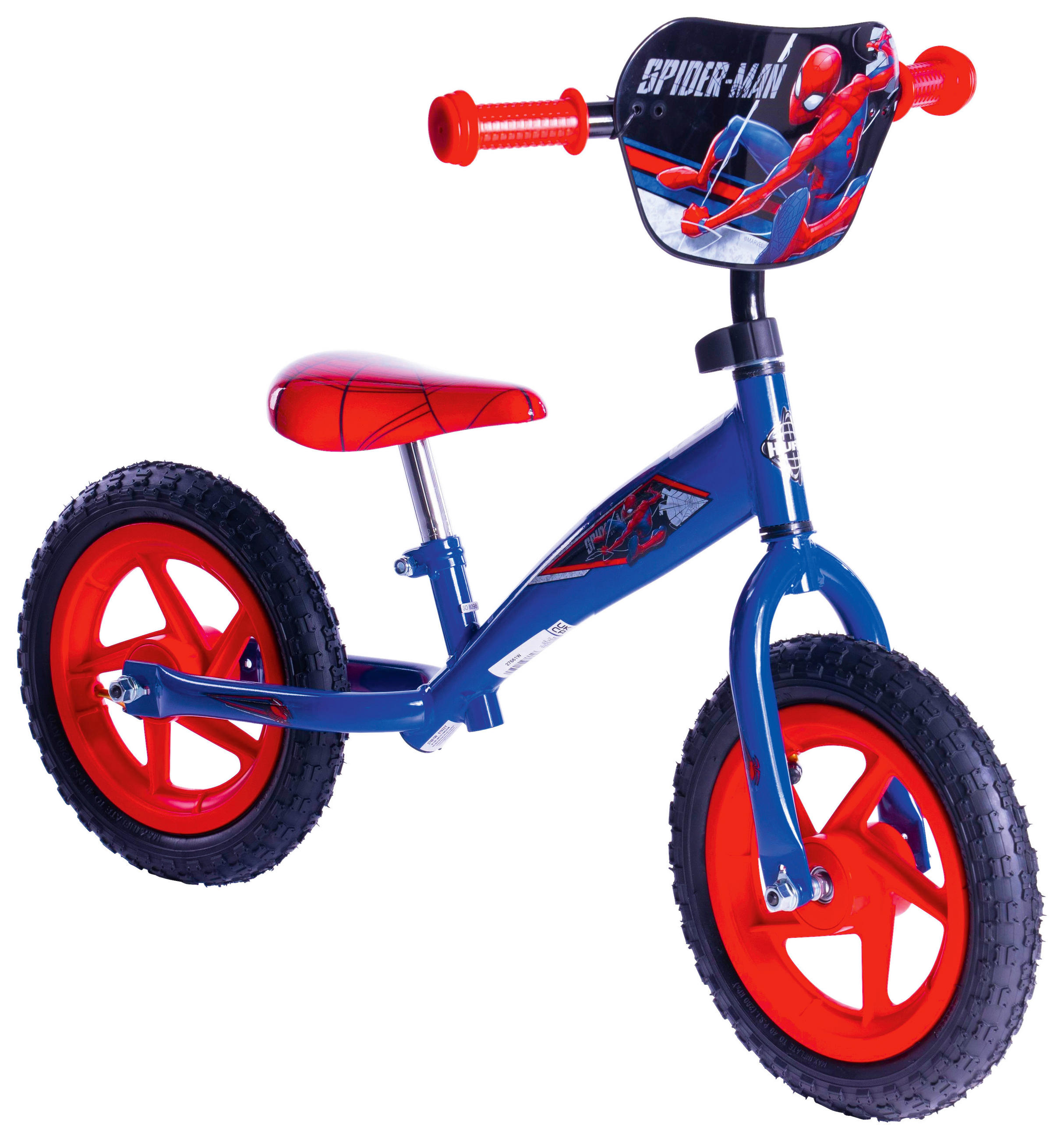 Laufrad Huffy Spider Man12 Zoll, Blau/Rot Ab 18 Monate