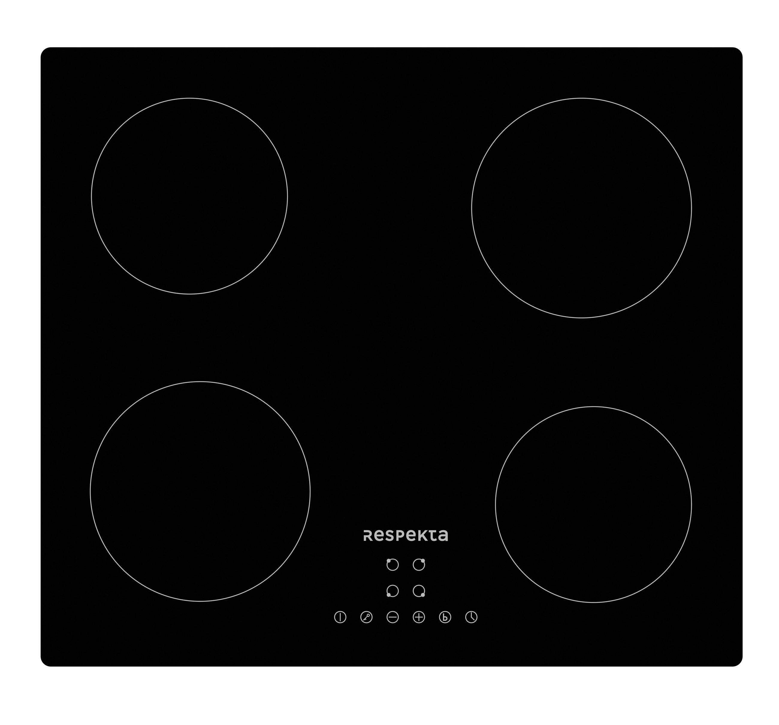 INDUKTIONSKOCHFELD KM4295I-19  - Schwarz, Trend, Glas (59/6/52cm) - Respekta