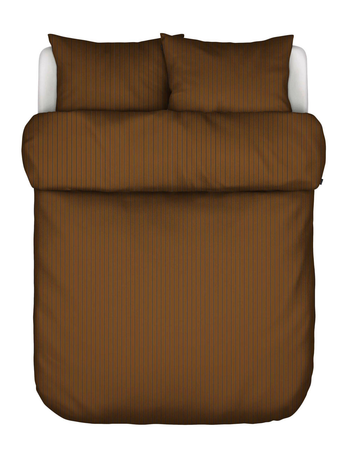 BETTWÄSCHE MULJI DUVET Satin  - Braun, KONVENTIONELL, Textil (200/220cm) - Marc O'Polo