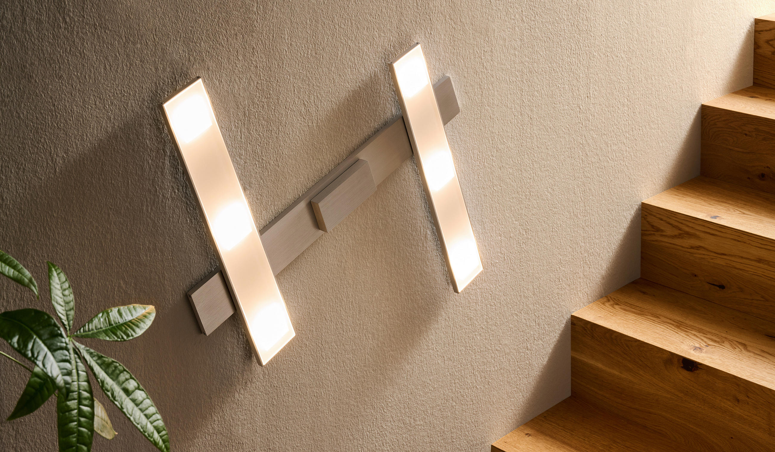 LED-DECKENLEUCHTE 115/65/5 cm   - Alufarben, Design, Metall (115/65/5cm) - BOPP