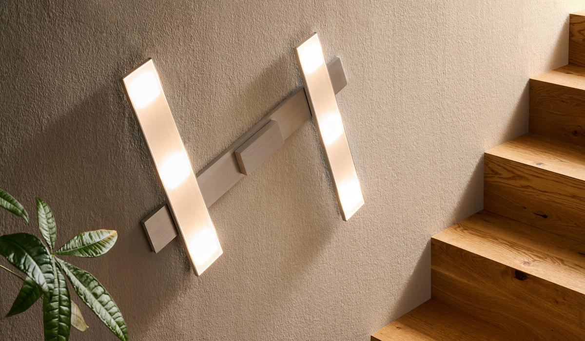LED-DECKENLEUCHTE 115/65/5 cm   - Alufarben, Design, Metall (115/65/5cm) - BOPP