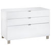SIDEBOARD  in 110,1/73,1/52,5 cm  - Edelstahlfarben/Champagner, Design, Glas/Holzwerkstoff (110,1/73,1/52,5cm) - Hom`in