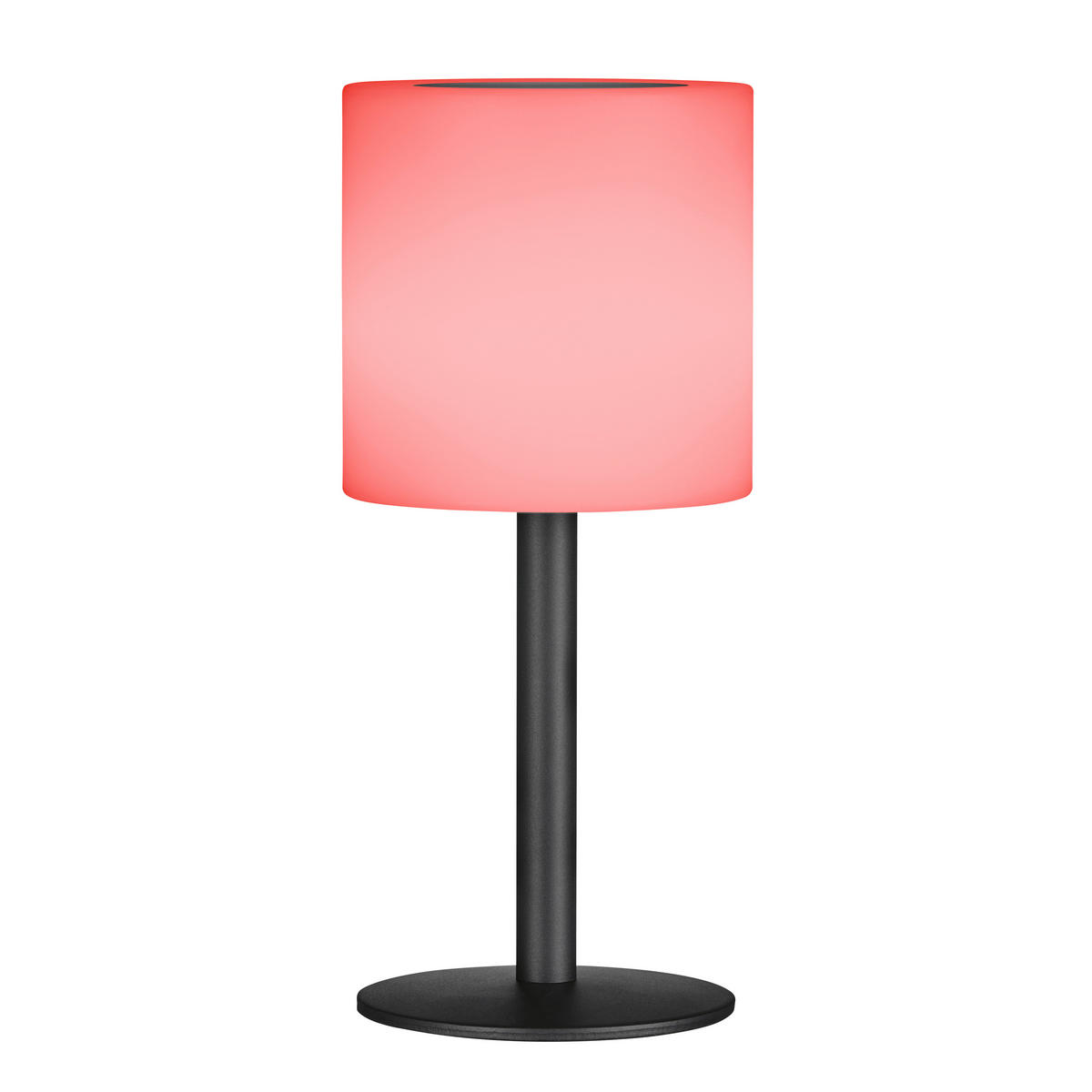 AKKU-TISCHLEUCHTE Lesina 13/30 cm  - Anthrazit/Weiß, KONVENTIONELL, Kunststoff/Metall (13/30cm) - Schöner Wohnen