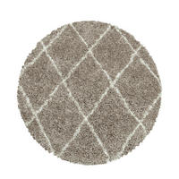 PREPROGA Z VISOKIM FLOROM Alvor 3401 beige   tkano  bež  - bež, Basics, tekstil (200cm)