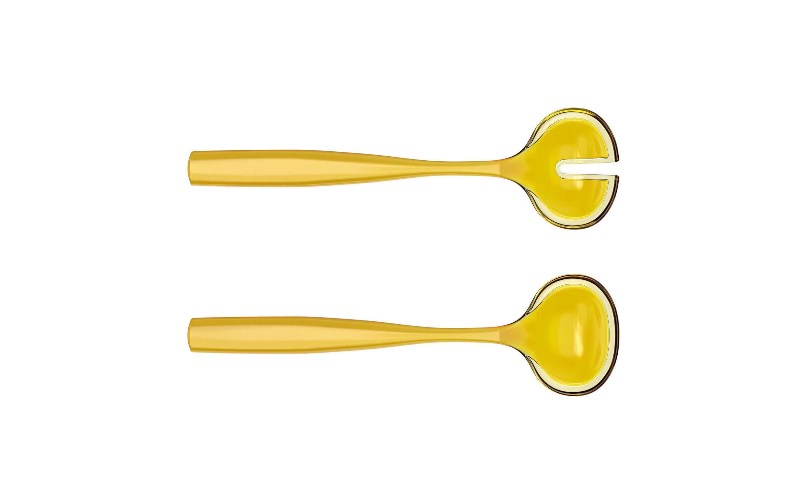 PRIBOR ZA SALATU Dolcevita - boje jantara, Basics, plastika (10/2/28cm) - GUZZINI