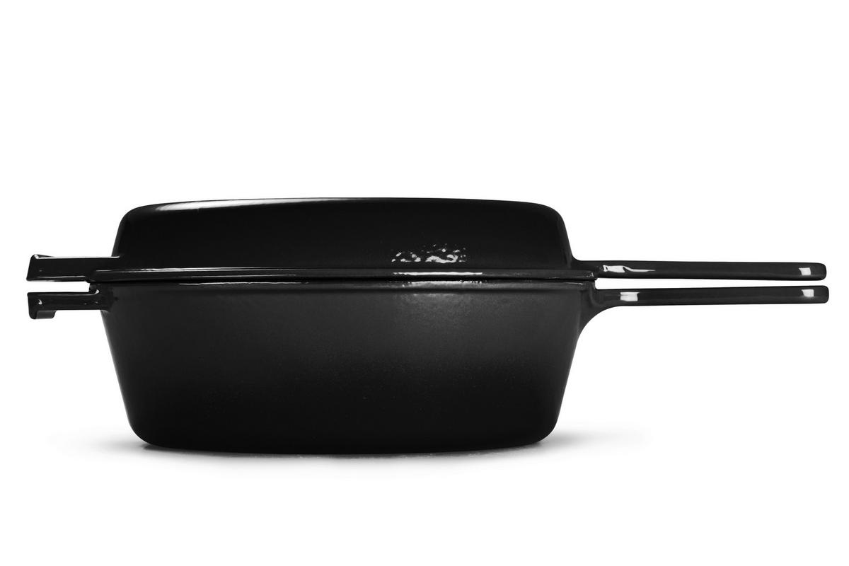 SADA HRNCŮ, 2dílné - černá, Basics, kov (26,5cm) - Echtwerk