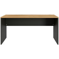 SCHREIBTISCH  in Graphitfarben, Eichefarben  - Eichefarben/Graphitfarben, MODERN, Holzwerkstoff (158/75/79cm) - Germania