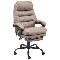 CHEFSESSEL  in Mikrofaser Grau, Schwarz  - Schwarz/Grau, Lifestyle, Kunststoff/Textil (66/126-134/59cm) - MID.YOU