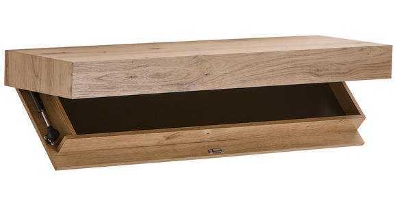 WANDREGAL  - Eichefarben, Basics, Holzwerkstoff (80/7/24cm) - Xora
