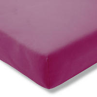 SPANNBETTTUCH Exquisit Single-Jersey 200/200 cm  - Magenta, Basics, Textil (200/200cm) - Estella