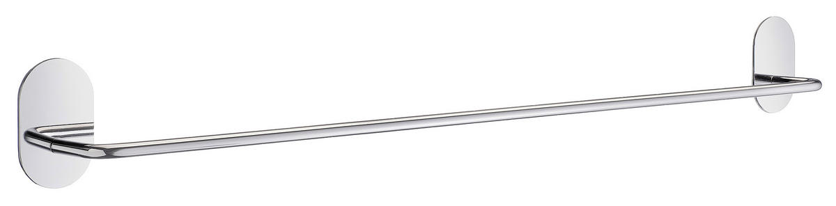 KÉZTÖRLŐTARTÓ 63/10/5 cm  - krómszínű, Basics, fém (63/10/5cm)