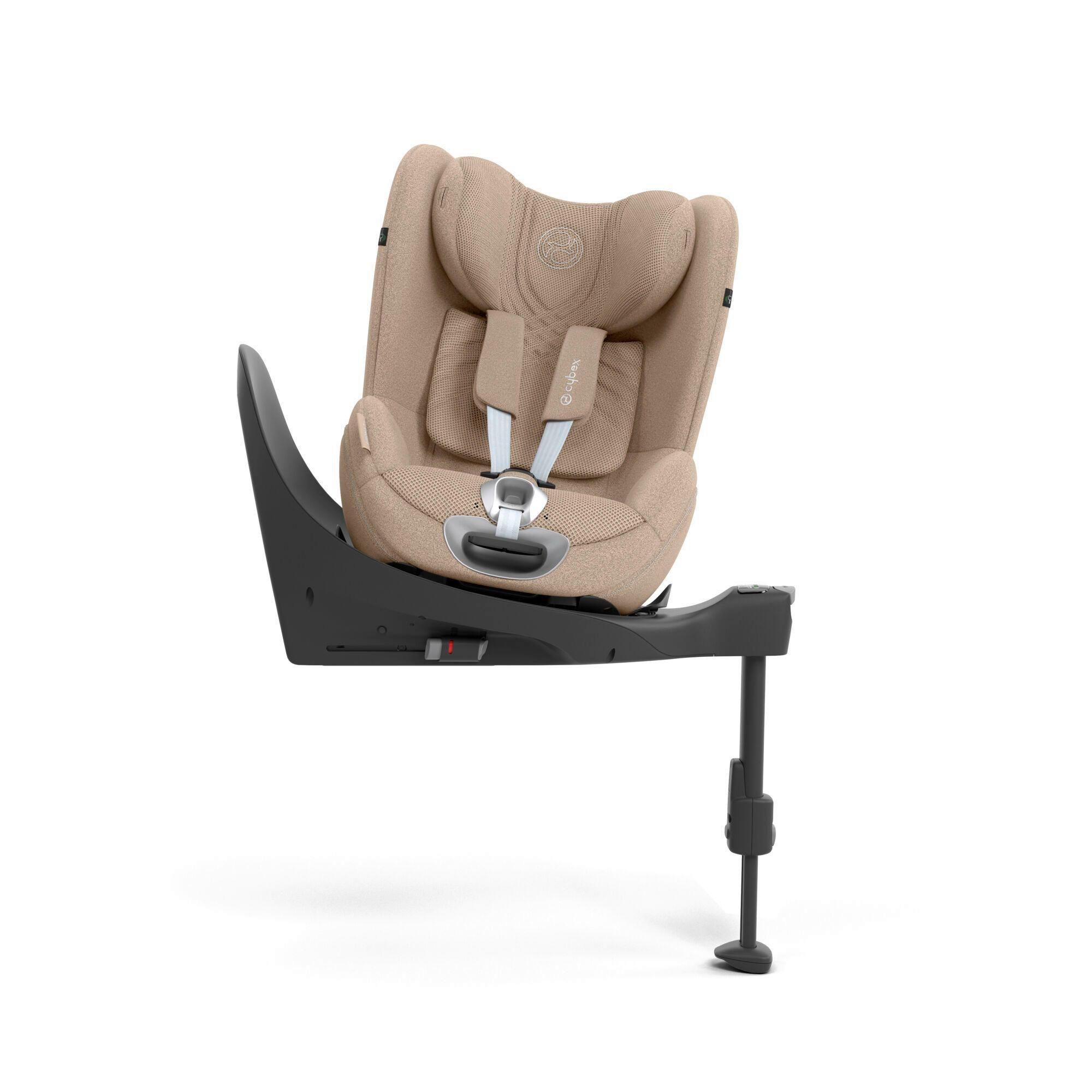 KINDERAUTOSITZ Sirona T i-Size Plus Cozy Beige   - Beige, Basics, Kunststoff/Textil (71,5/43/68cm) - cybex PLATINUM