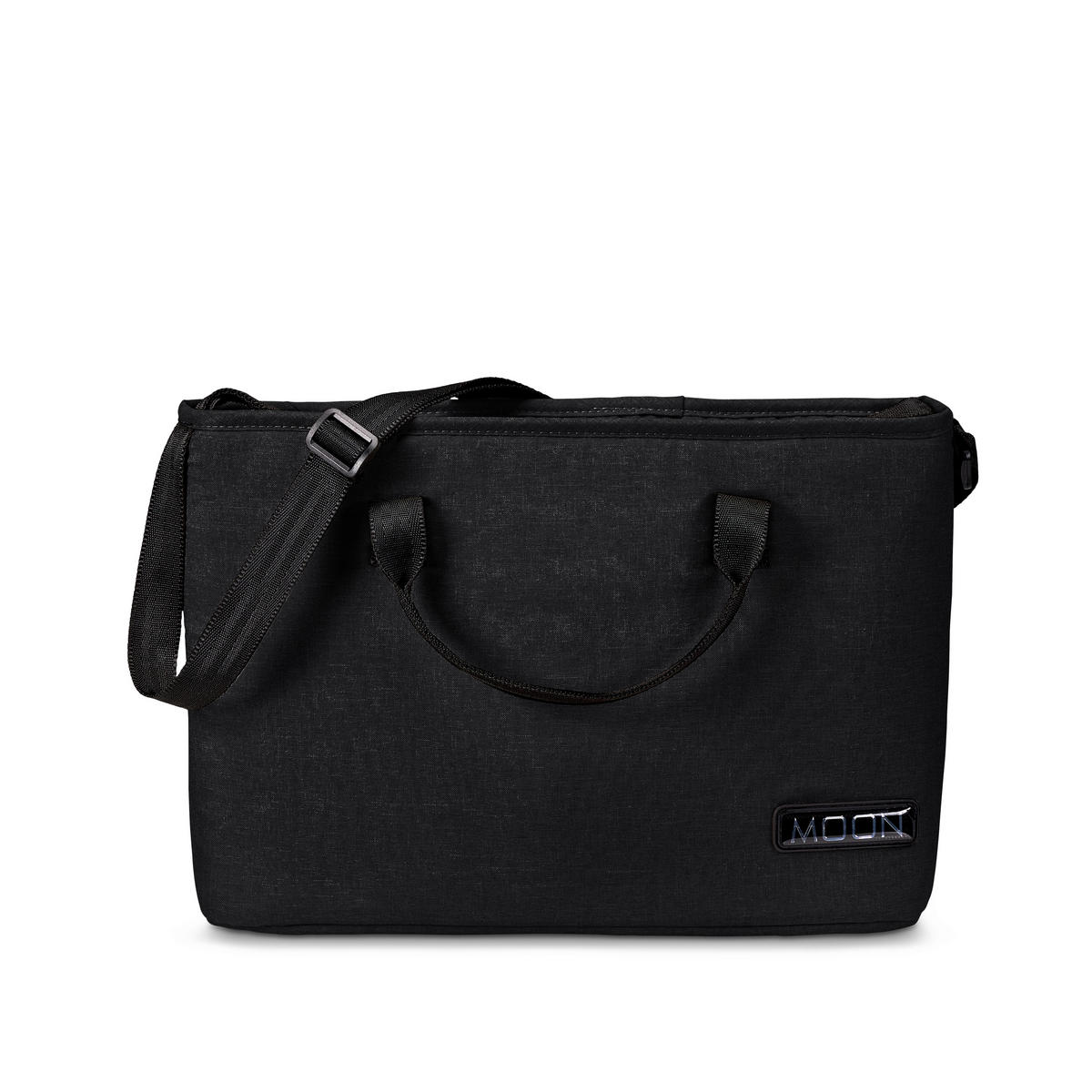 KOMBIKINDERWAGEN  Aura  Onyx Melange  - Schwarz, Basics, Textil (86/61/120cm) - Moon