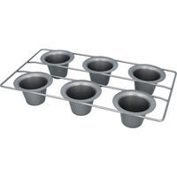 MUFFINSPLÅT - grå, Basics, metall (40/6/23,5cm) - Birkmann