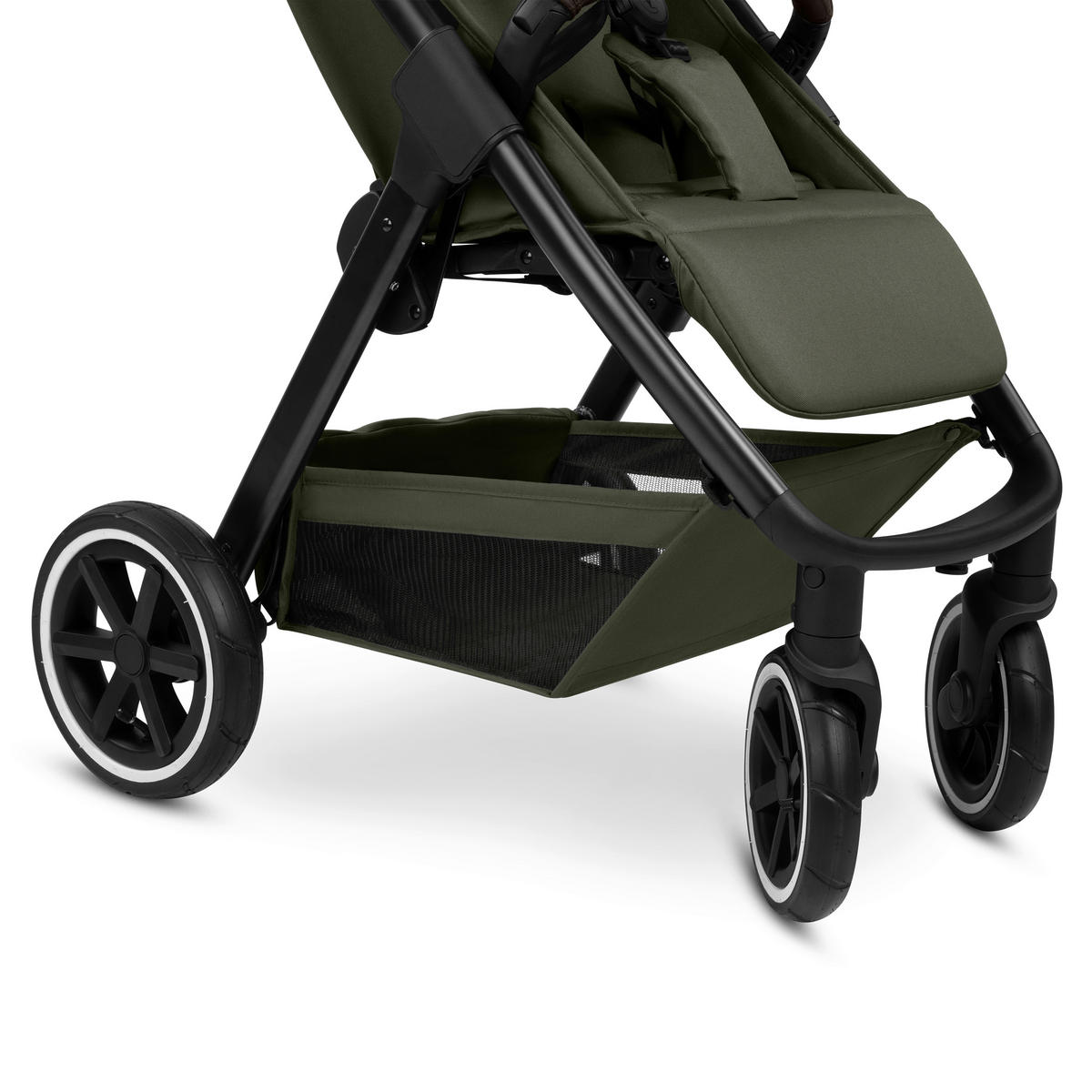 BUGGY Avus 2 Air  - Schwarz/Olivgrün, Basics, Textil/Metall (55,5/111/79,5cm) - ABC Design