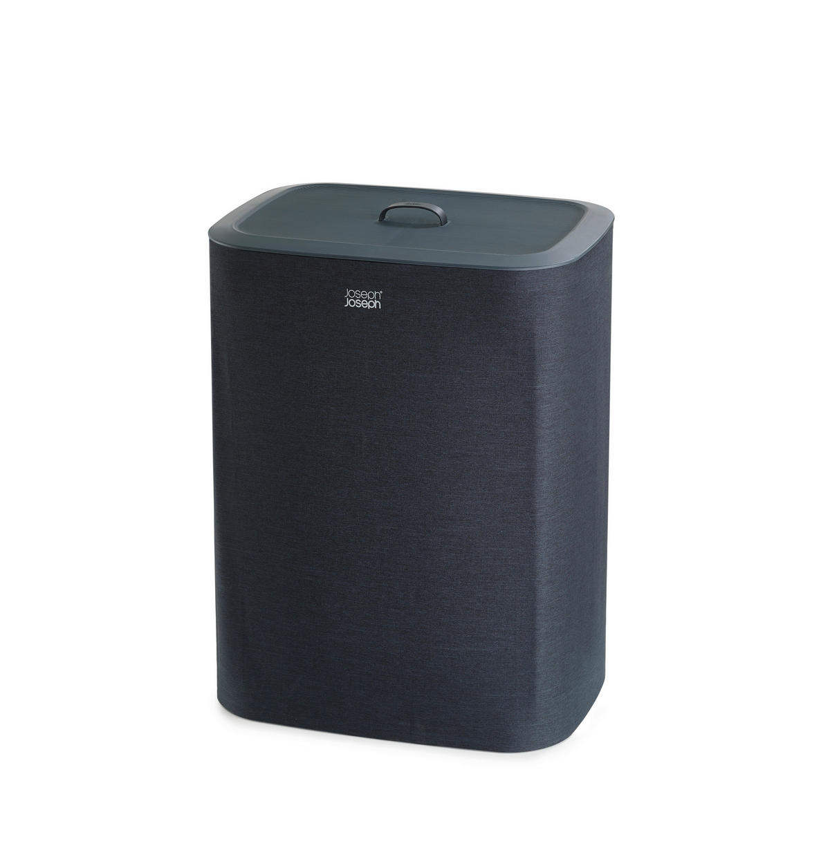 KOŠ ZA PERILO - črna, Basics, umetna masa/tekstil (56/71/39,5cm) - Joseph Joseph