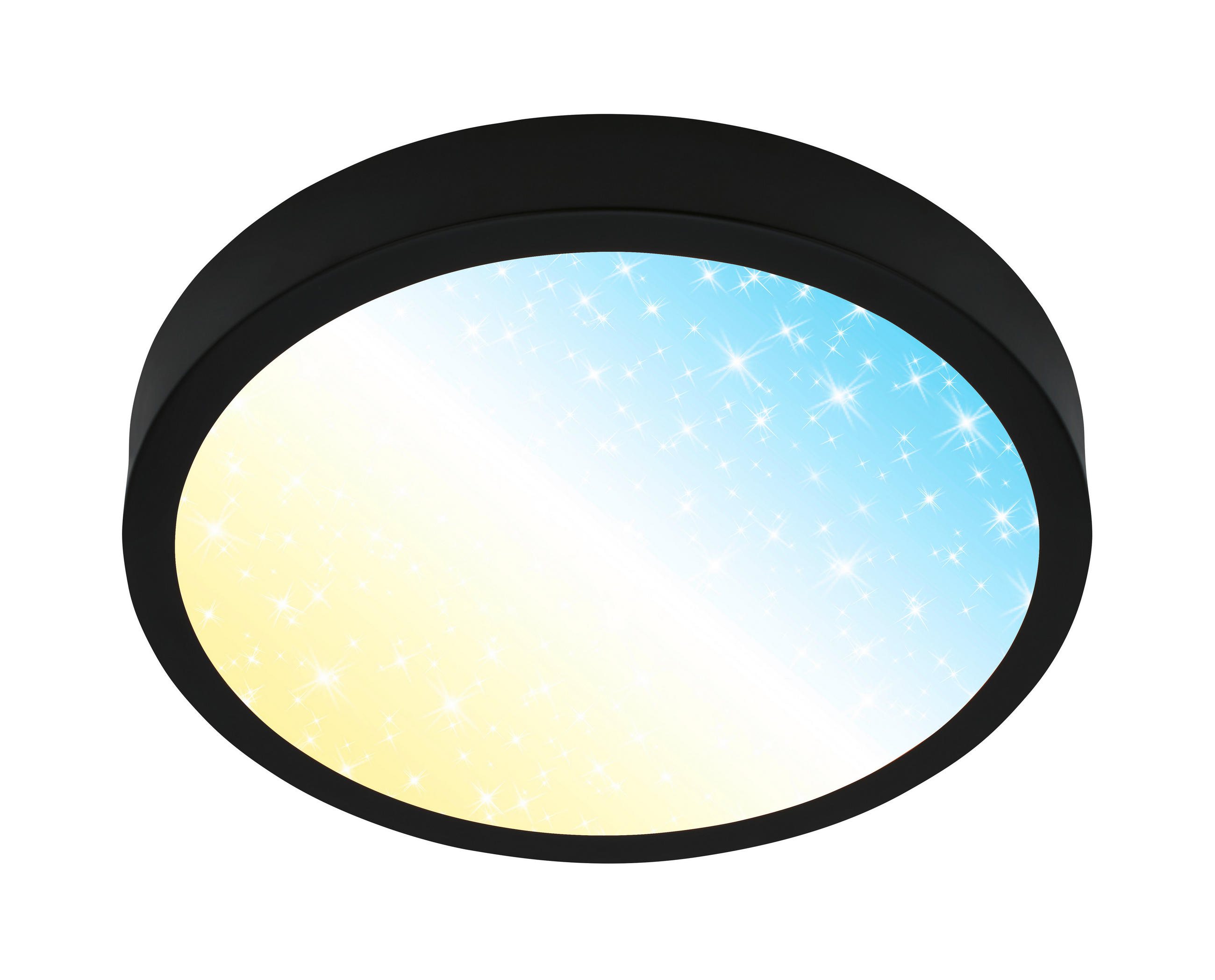 LED SVJETILJKA STROPNA Runa  - crna, Basics, metal/plastika (28/4cm)