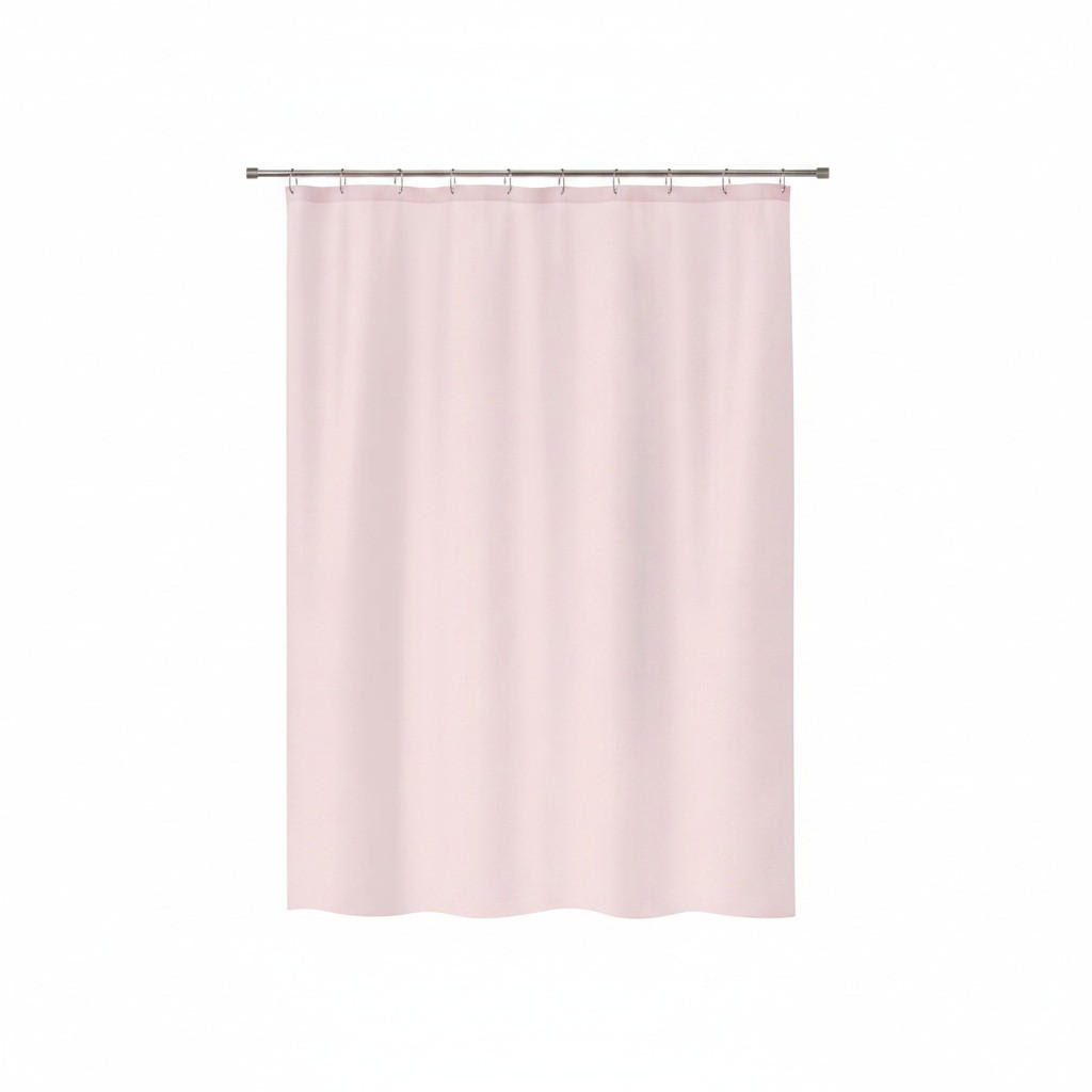 DUSCHVORHANG PRIMO 180/200 cm  - Rosa, Basics, Textil (180/200cm) - Spirella