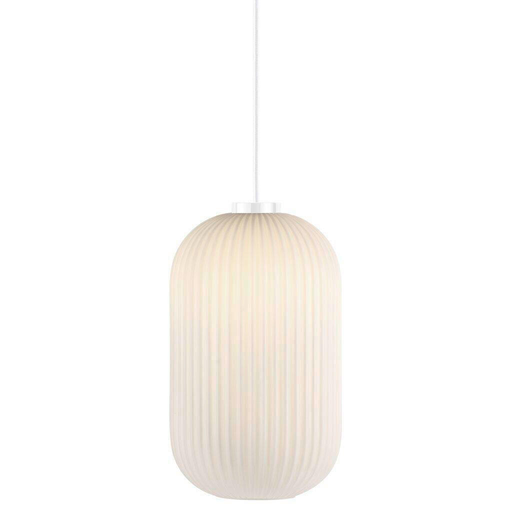 HÄNGELEUCHTE MILFORD 20/33,5 cm   - Weiß, Design, Glas (20/33,5cm) - Nordlux