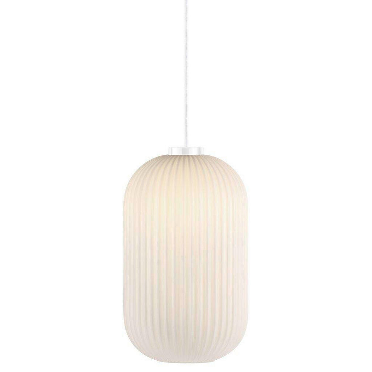 HÄNGELEUCHTE MILFORD 20/33,5 cm   - Weiß, Design, Glas (20/33,5cm) - Nordlux
