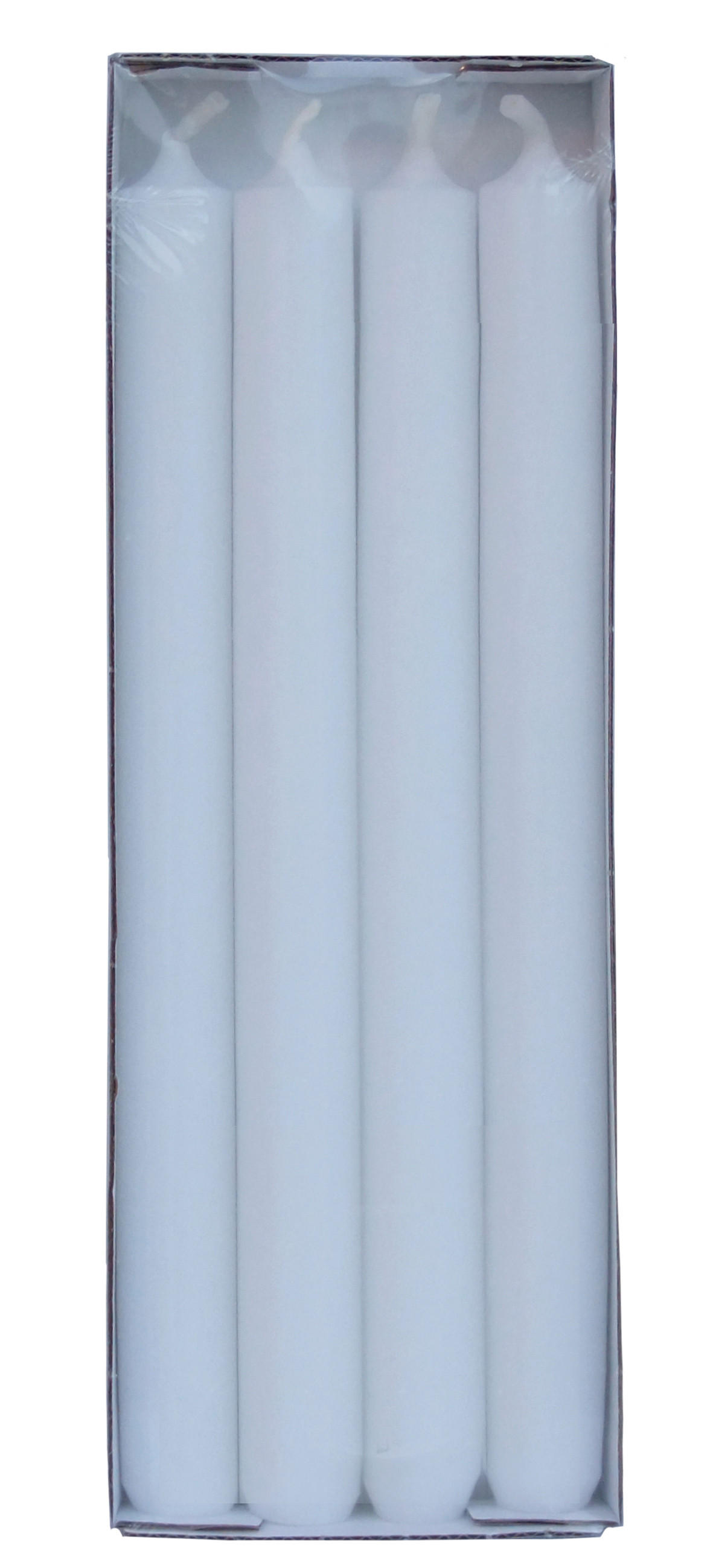 STABKERZENSET - Weiß, Basics (2,2/25cm) - Steinhart