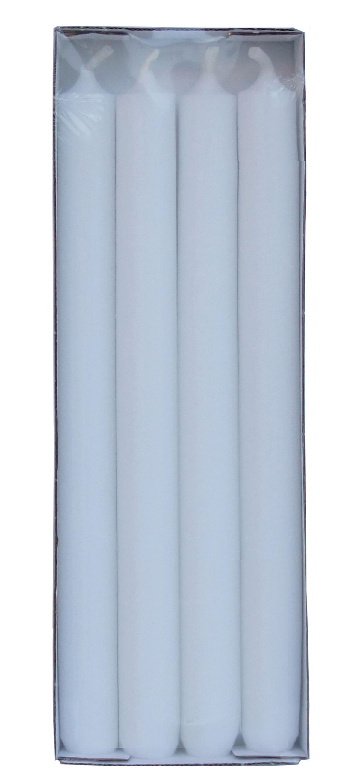 STABKERZENSET - Weiß, Basics (2,2/25cm) - Steinhart