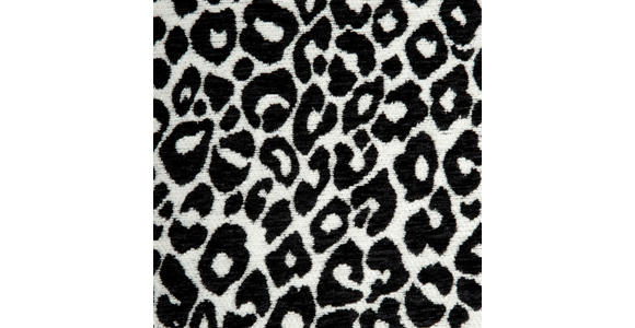 ARMLEHNSTUHL  Stoffauswahl, Sitzfläche 360° drehbar, automatische Rückholfunktion Jacquard  Schwarz, Weiß  - Schwarz/Weiß, Design, Textil/Metall (59/89.5/63cm) - Novel