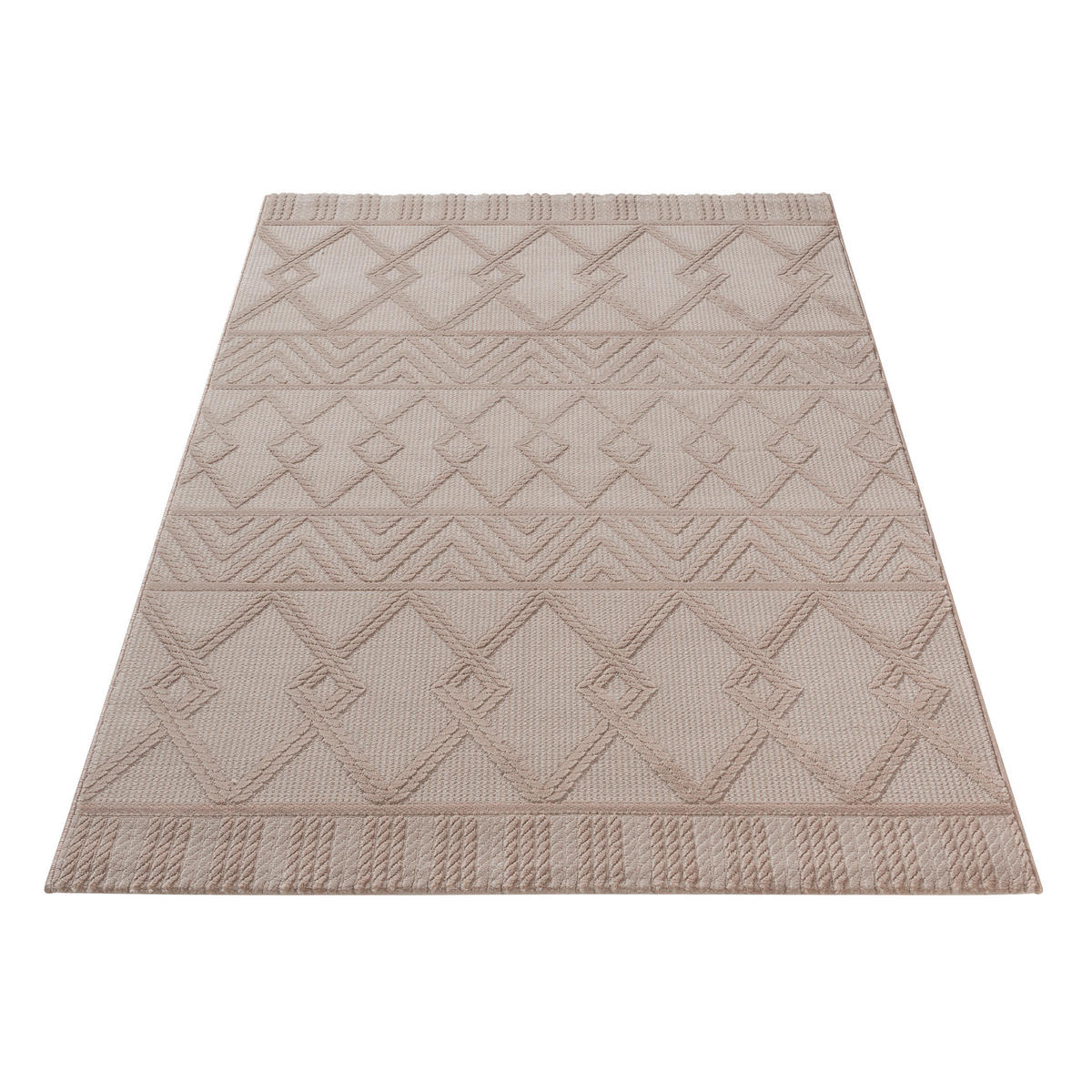 VÄVD MATTA 160/230 cm Luxury  - beige, Modern, textil (160/230cm)